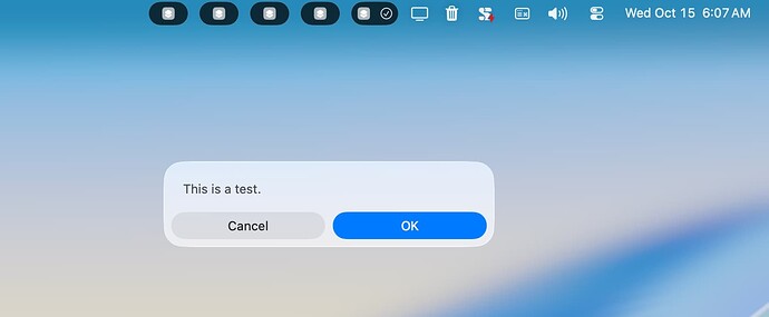 Spotlight Shortcut Notification