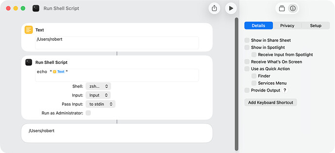 Run Shell Script