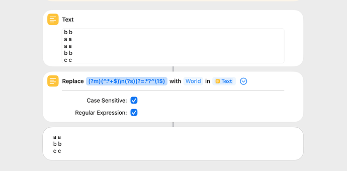 Remove Duplicate Lines