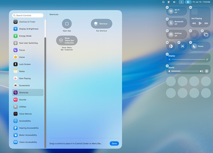 Control Center