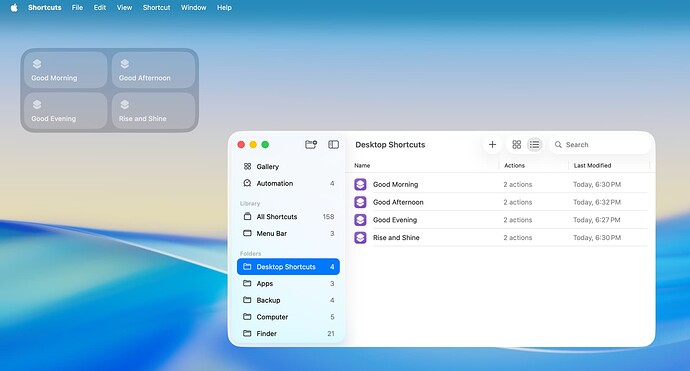 Widgets