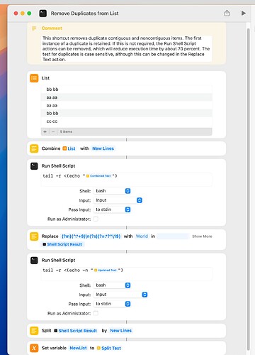 Remove Duplicates from List