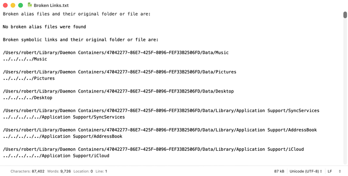 Symbolic Links